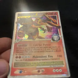 Charizard G Level X Pokemon Card DP45 Promo Rare Holofoil - Image 2