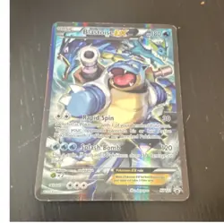 Pokemon TCG Blastoise EX XY122 XY Promo Holo English Basic 180 HP - Image 1