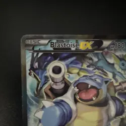 Pokemon TCG Blastoise EX XY122 XY Promo Holo Basic HP 180 English 2016 - Image 2
