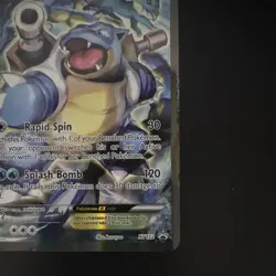 Pokemon TCG Blastoise EX XY122 XY Promo Holo Basic HP 180 English 2016 - Image 5