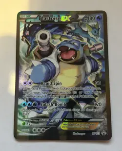 Pokemon TCG Blastoise EX XY122 XY Holo Promo English 2016 180 HP - Image 1