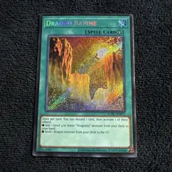Dragon Ravine Unlimited LCKC-EN072 Yu-Gi-Oh YuGiOh Secret Rare NM - Image 1