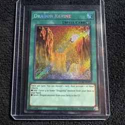 Dragon Ravine Unlimited LCKC-EN072 Yu-Gi-Oh YuGiOh Secret Rare NM - Image 3