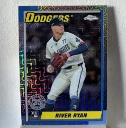 2025 Topps Series 1 Silver Pack Mojo River Ryan Rookie Los Angeles Dodgers - Image 1
