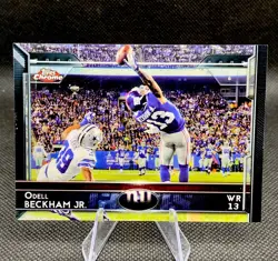 2015 Topps Chrome Odell Beckham Jr. #18 The Catch New York Giants - Image 1