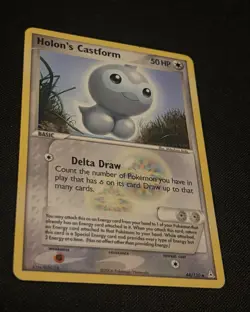 Holon's Castform Holon Phantoms 44/110 Uncommon 50HP English - Image 2