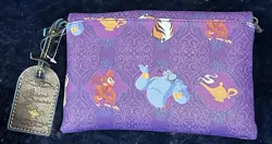 Disney Parks Dooney & Bourke Aladdin Foldover Zip Crossbody ~ NWT #38 - Image 2