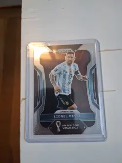 2022 Panini Prizm World Cup Qatar Lionel Messi #7 - Image 1
