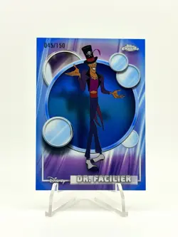 2026 Topps Chrome Disney Dr. Facilier Blue Refractor /150 The Princess and Frog - Image 2