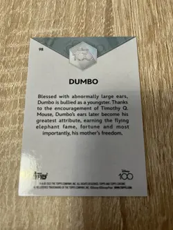 2023 Topps Chrome Disney 100 Dumbo 33/75 - Image 2