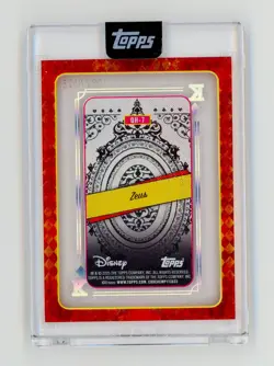 Topps Disney Mint 2025 | Zeus Playing Card /125 | #QH-7 - Image 2