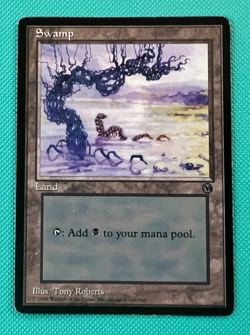 Swamp - Arena Promo - 1996 - MTG - Magic the Gathering - Nessie - LP - Image 1