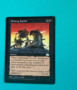 Urborg Justice - Weatherlight - MTG - Magic the Gathering - Image 1