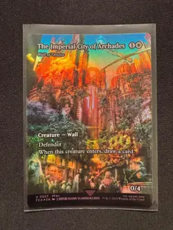 THE IMPERIAL CITY OF ARCHADES - WALL OF OMENS (SHOWCASE) - MTG - NM/M - Image 1