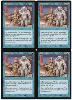 MTG Energy Flux x4 Mercadian Masques Uncommon NM/LP Playset - Image 1