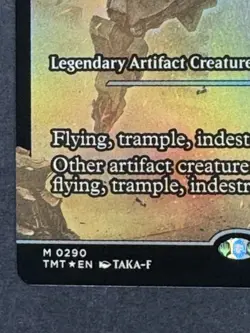 Krang Utrom Warlord MTG Teenage Mutant Ninja Turtles TMT Showcase Foil Mythic - Image 4