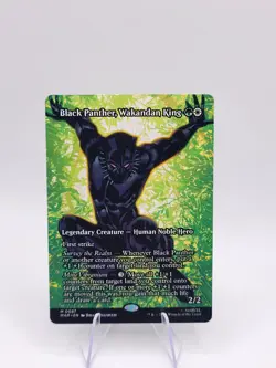Black Panther, Wakandan King (Borderless) Marvel Universe Eternal-Legal Regular - Image 1