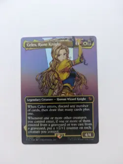 Celes, Rune Knight (Borderless) Commander: Final Fantasy Foil - Image 1