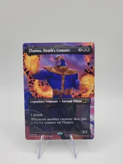 Thanos, Death's Consort (Borderless) Commander: Marvel Super Heroes Regular - Image 1