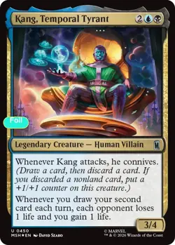 Kang, Temporal Tyrant (Surge Foil) - MSH - 450 NM/LP - Image 1