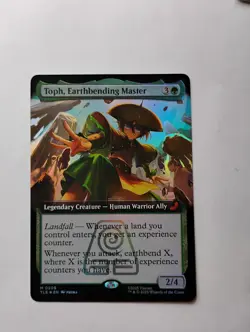 Toph, Earthbending Master Extended Art Foil TLE #0209 Mythic Legendary EN 2025 - Image 1