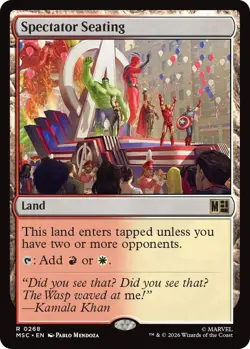 NM Spectator Seating, MTG, Heroes Commander, Magic the Gathering, 268 - Image 1