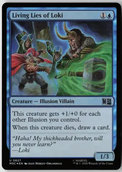 Living Lies of Loki (627) - Foil - Marvel Super Heroes Commander (MSC) - NM - Image 1