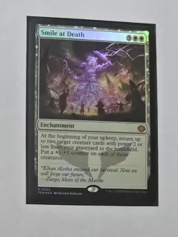 Smile At Death - Foil - Tarkir Dragonstorm - Near Mint - MTG - Image 1