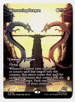 Mirrorwing Dragon (Borderless) 33 Avatar Magic: The Gathering Foil - Image 1