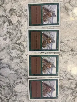 Four Ice Storm Magic The Gathering Unlimited Edition - Image 1