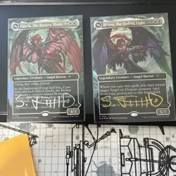 Bruna, The Fading Light And Gisela The Broken Blade Signed Secret Lair Foil - Image 1