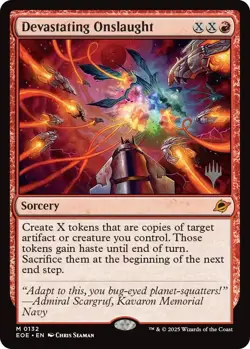 Devastating Onslaught [PPEOE - 132] NM Foil - Image 1