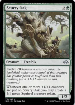 Scurry Oak MH2 #172 Modern Horizons 2 Magic: The Gathering Near Mint - Image 1