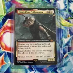 Cloud, Planet’s Champion Extended Art, MTG Single, FIN 0482 Mythic NM - Image 3