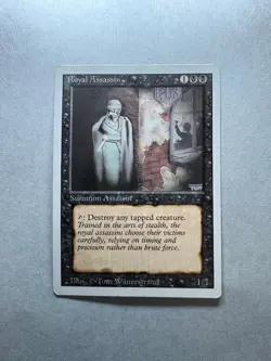 Royal Assassin - MTG - Revised - NM - Never Played - Very Nice Vintage Card - Image 1