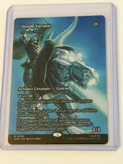 Doom Variant Roaming Throne Borderless Marvel Universe 99 - Image 1