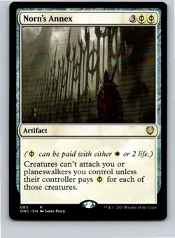 Magic the Gathering Norn's Annex Commander: Phyrexia: All Will Be One MTG - Image 1