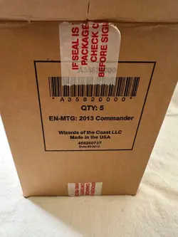 Magic Mtg SEALED COMMANDER 2013 Set of all 5 - Image 3