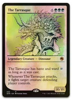 The Tarrasque (Showcase) #333 (Foil) (NM) Forgotten Realms AFR Magic MTG - Image 1