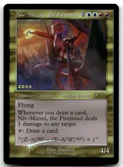 Niv-Mizzet, the Firemind #14 (Foil) NM 30th Anniversary Edition 30A-P Magic MTG - Image 1