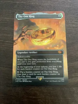 The One Ring Borderless Foil P MTG Promo - Image 1
