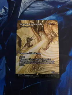 Dragon of Mount Gulg (Ancient Copper Dragon) Borderless FCA MTG - Image 1
