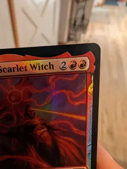 MTG The Vision and Scarlet Witch Foil Alt Art Marvel EN 0707 Mythic 2025 - Image 4