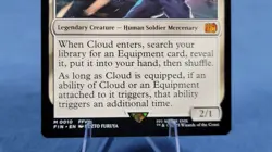 Cloud, Midgar Mercenary Regular EN [FIN - 10] - NM Final Fantasy MTG Magic - Image 3