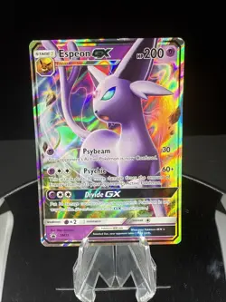 Pokemon Espeon GX TCG SM35 Sun and Moon Black Star Promo Card - Image 1