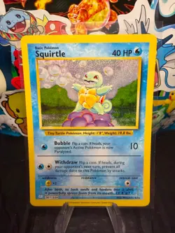 Squirtle 001/034 CLB - Trading Card Game Classic - Pokemon TCG - NM - Image 1