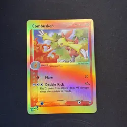 Combusken 27/109 Reverse Holo EX Ruby and Sapphire Pokemon TCG NM - Image 1