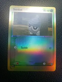 Pokemon Card Seedot 77/100 Common Reverse Holo Sandstorm 095💎NM💎 - Image 1