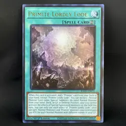 Yugioh Primate Lordly Lode RA05-EN072 1st Edition NM Ultra Rare - Image 1