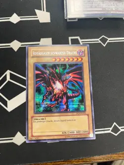 Yugioh Red-Eyes B. Dragon Pcj-en001 Secret rare german LP/NM - Image 1
